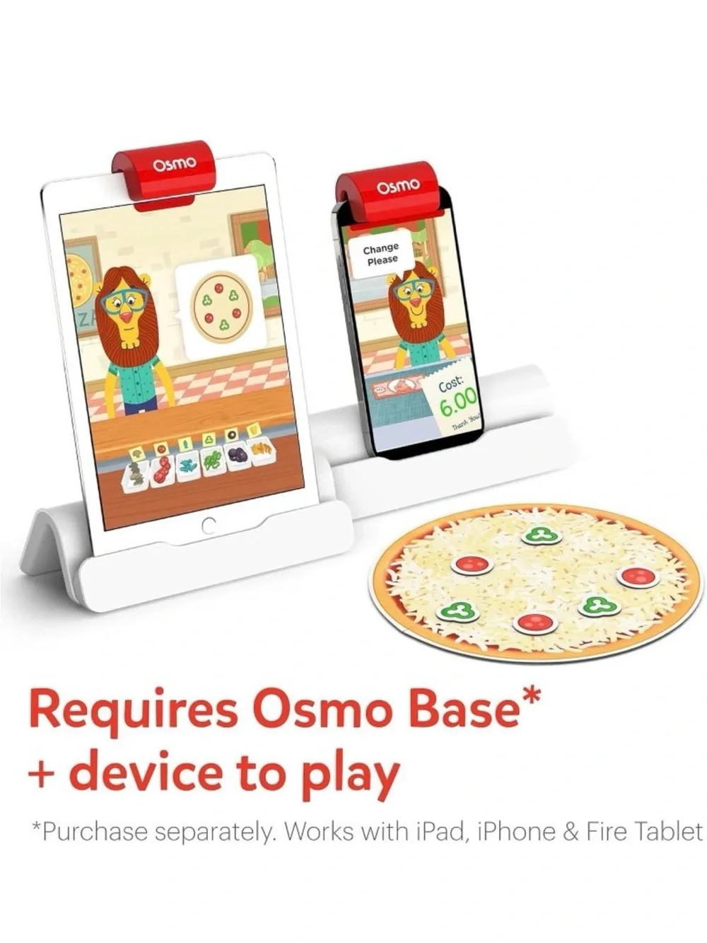 Osmo Pizza Co. Interactive Learning Game - Orange